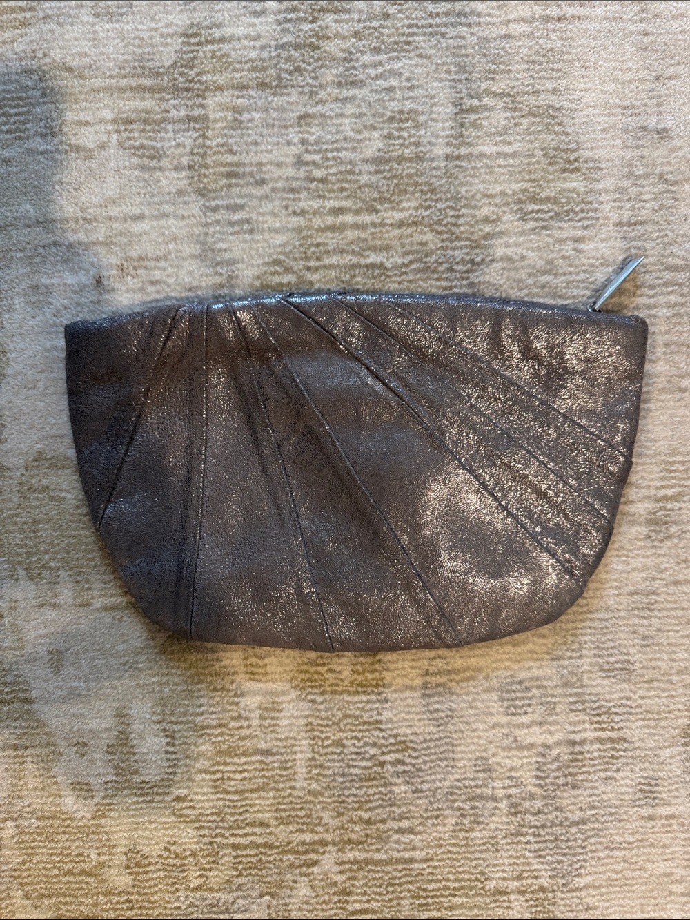 Metallic Charcoal Evening Clutch - Women Bags